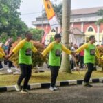 Ribuan warga Sarolangun ikuti senam massal dalam peringatan HAORNAS 2025