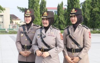 Polwan Polda Sumsel lakukan anjangsana jelang HUT Polwan 2025