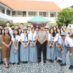 Kapolda Sumut memberikan amanat di SMA Negeri 1 Medan