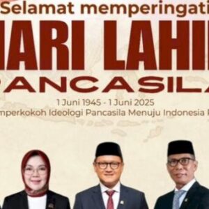 Ketua DPRD Lampung Ajak Perkokoh Pancasila di Peringatan Hari Lahir ke-80