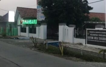 Kantor Desa Tanah Baru Karawang yang disorot karena dugaan korupsi Dana Desa