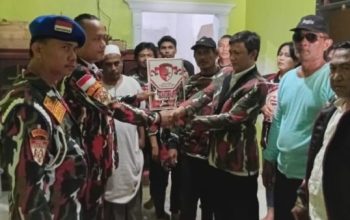 Pengukuhan Laskar Merah Putih MAC Maja di Lebak