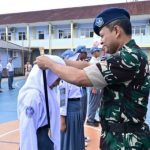 Komandan Lanud Husein membuka LDKPD SMK Angkasa di Bandung