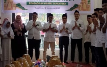 Aparatur Pengadilan Negeri Tapaktuan memperingati Maulid Nabi 1447 H