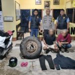 Polres Ketapang Ringkus Sindikat Pencurian Ban dan Velg Truk, Dua Residivis Dibekuk