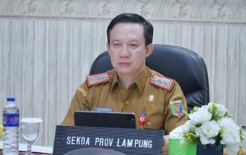 Sekdaprov Lampung ikuti rapat koordinasi pengendalian inflasi daerah secara daring