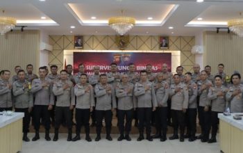 Polres Ketapang menerima kunjungan supervisi Binmas dari Polda Kalbar