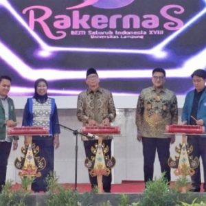 Rakernas BEM SI 2025 di Lampung, Gubernur Rahmat Mirzani Tegaskan Peran Mahasiswa Penentu Masa Depan Bangsa
