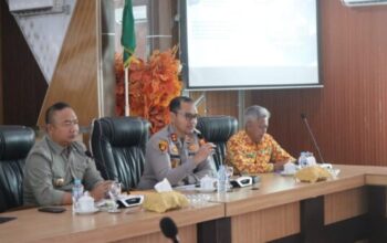 Kapolres Ketapang dan Bupati Alexander Wilyo pimpin rapat koordinasi swasembada pangan
