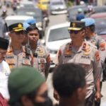 Wakapolda Papua Barat Brigjen Pol. Yosi Muhamartha kawal langsung aksi demo mahasiswa di Manokwari