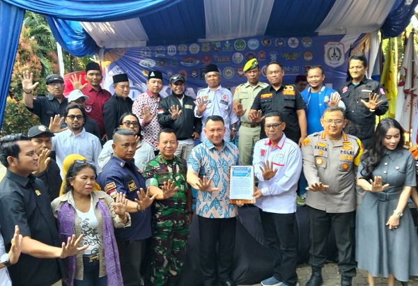 40 LSM dan Ormas Deklarasikan Komitmen Damai untuk Jakarta Utara yang Aman dan Nyaman