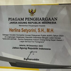 Jaksa Agung Rotasi 73 Pejabat, Herlina Setyorini Promosi Jadi Asisten Pembinaan Kejati Sumut