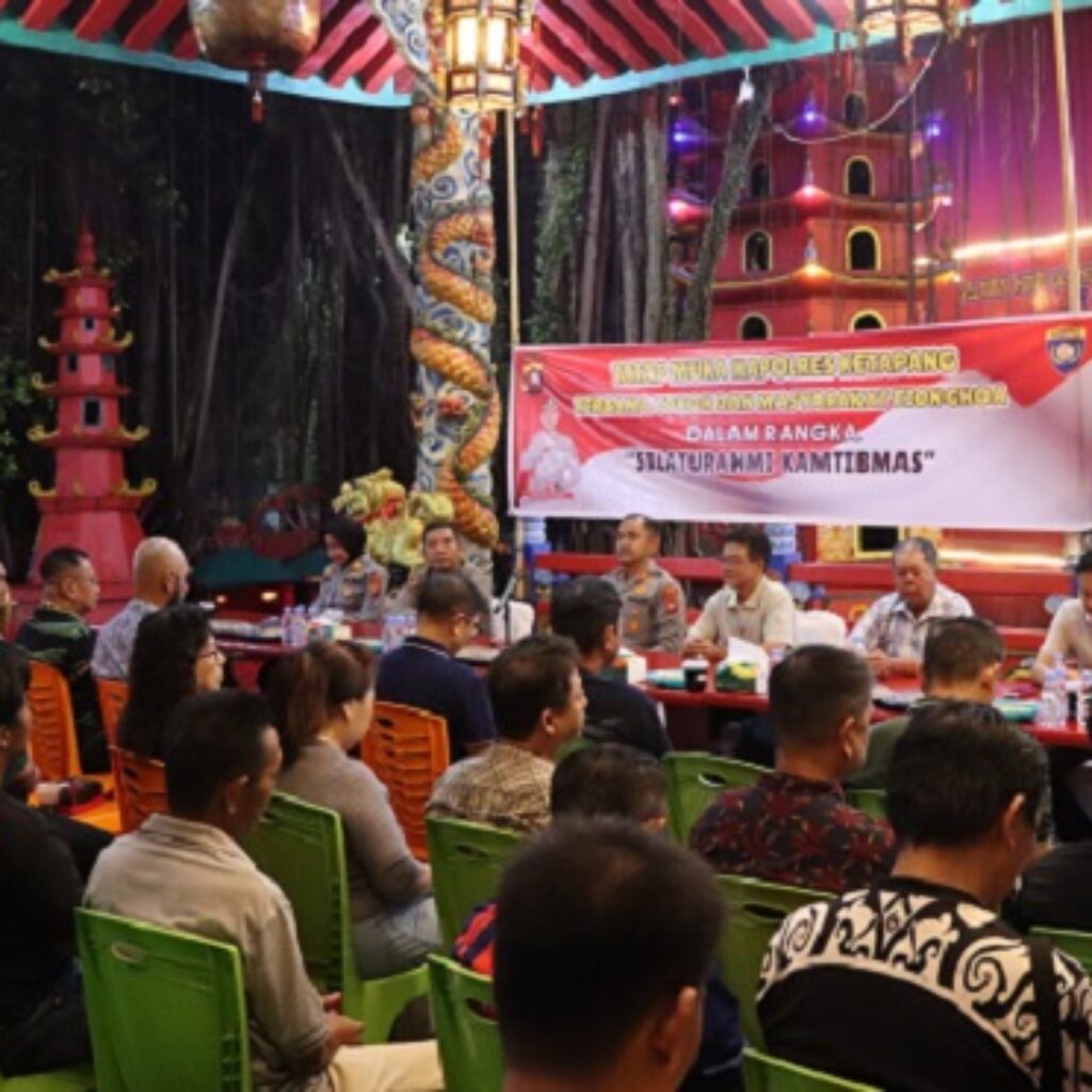 Perkuat Kamtibmas, Kapolres Ketapang Tatap Muka dan Ngopi Bareng Tokoh Tionghoa