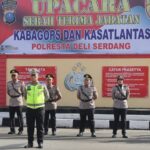 Kapolresta Deli Serdang Pimpin Sertijab Kabag Ops dan Kasat Lantas