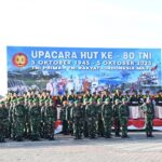 HUT ke-80 TNI di Palembang: Kodam II/Sriwijaya Tegaskan Komitmen “TNI PRIMA, TNI Rakyat, Indonesia Maju”