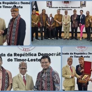 Kunjungan Persahabatan, Dubes Timor Leste Sambut hangat Ajakan Kerjasama dari AMKI dan PT NBE