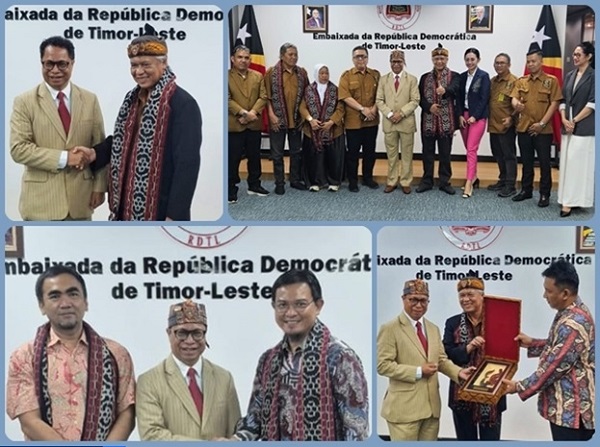 Kunjungan Persahabatan, Dubes Timor Leste Sambut hangat Ajakan Kerjasama dari AMKI dan PT NBE