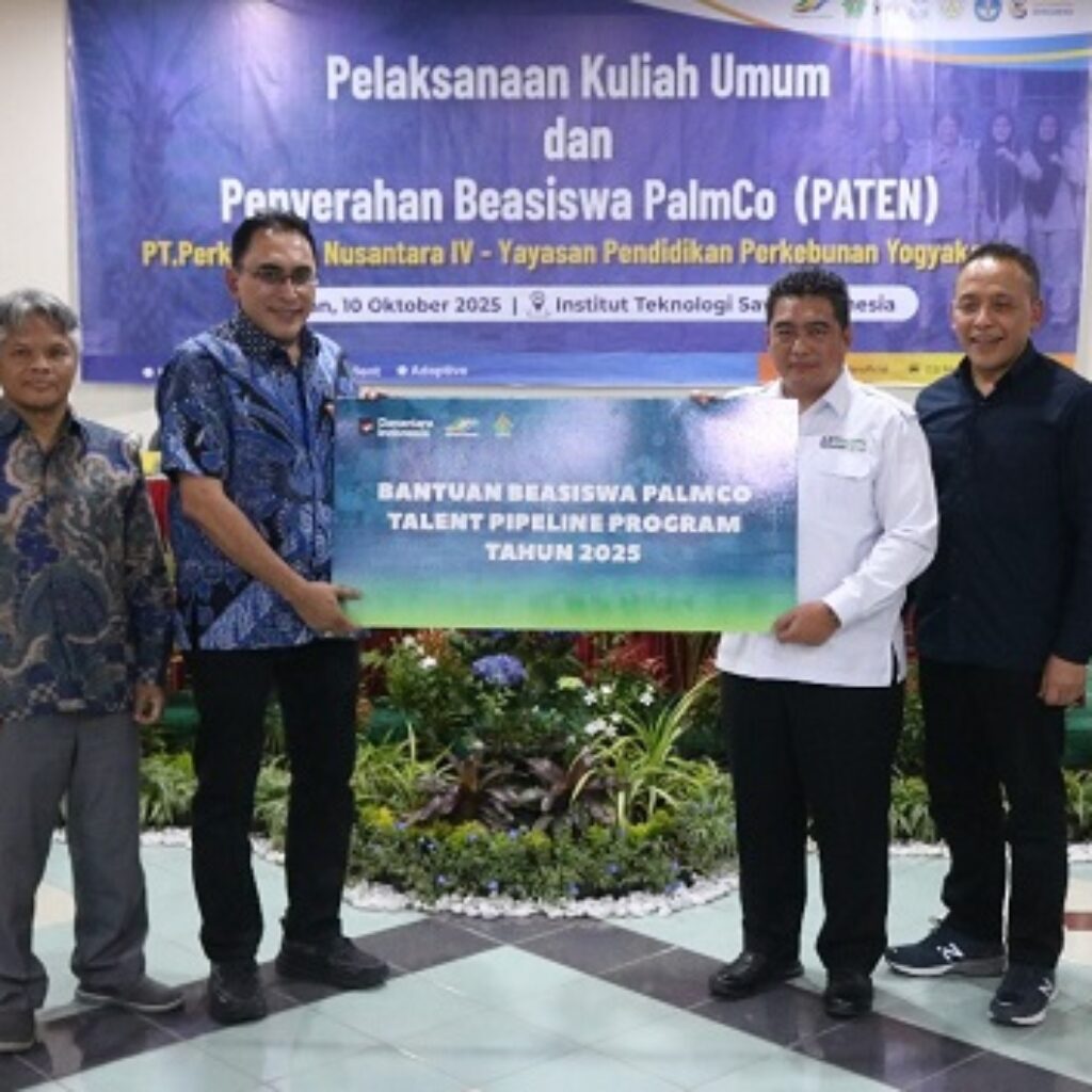 PalmCo dan Kementan Kembangkan SDM Perkebunan Lewat Beasiswa PATEN: Cetak Talenta Muda Berintegritas dan Adaptif