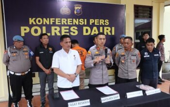 Polres Dairi Tangkap Pelaku Penganiayaan Viral di Lae Pondom