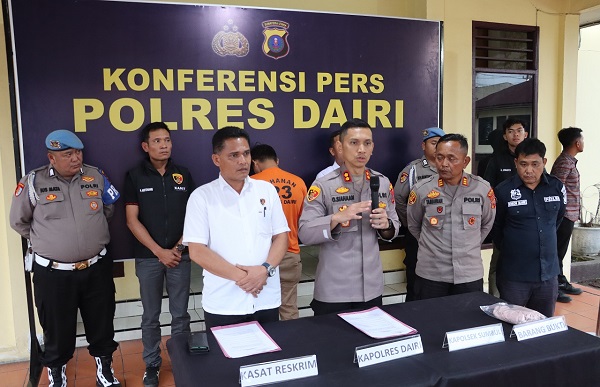 Polres Dairi Tangkap Pelaku Penganiayaan Viral di Lae Pondom