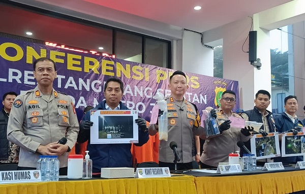 Polres Tangerang Selatan Gagalkan Penyelundupan Benih Lobster Ilegal Senilai Rp12,5 Miliar