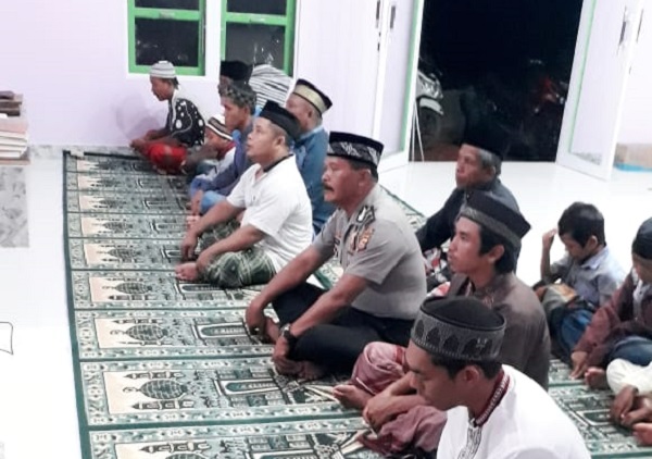 Polsek Simpang Hulu Gelar Program Subuh Keliling