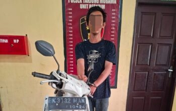 Polsek Tanjung Morawa Ringkus Pelaku Curanmor, Barang Bukti Diamankan