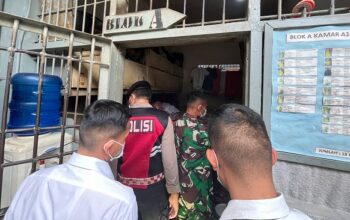 Razia Gabungan Polres Palas dan Rutan Sibuhuan