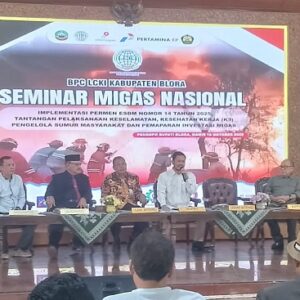 Wakil Ketua DPRD Blora: Seminar Migas LCKI Dorong Tata Kelola Sumber Daya Alam yang Transparan dan Berkelanjutan