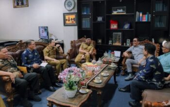 Sekdaprov Lampung menerima kunjungan Universitas Saburai untuk kerja sama peningkatan kompetensi ASN