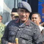 Kepala BNN Komjen Pol Suyudi Ario Seto memimpin apel kebangsaan di Monas.