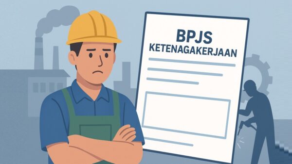 Pekerja PT Quantrong Bekasi mengaku tak didaftarkan BPJS Ketenagakerjaan.