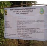 Dana Desa Cihamerang Rp130 Juta Dipertanyakan, Kades dan BPD Bungkam