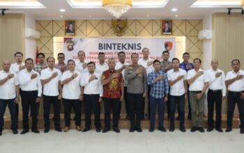 Dittahti Polda Kalbar melakukan monitoring pengelolaan tahanan dan barang bukti di Polres Ketapang