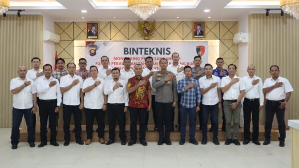 Dittahti Polda Kalbar melakukan monitoring pengelolaan tahanan dan barang bukti di Polres Ketapang