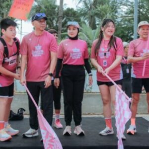 Gubernur Lampung Ikut Pinktober Run 2025, Dukung Gerakan Lawan Kanker Payudara