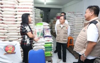 Satgas Pangan sidak harga beras di pasar Medan
