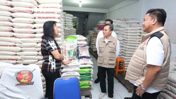 Satgas Pangan sidak harga beras di pasar Medan