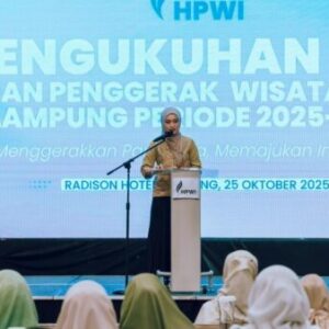 Wagub Jihan Nurlela Ajak HPWI Lampung Gerakkan Ekosistem Pariwisata Terpadu