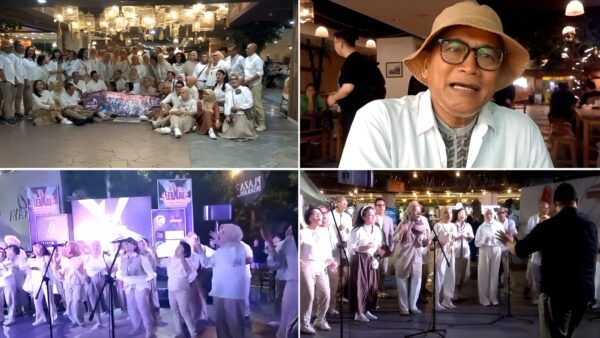 Penampilan perdana Swara Jakarta 80’s dalam acara Jaxel Weekenders di Blok M