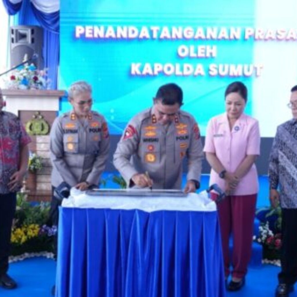Kapolda Sumut Resmikan SPPG Polres Pematangsiantar, Dorong Polri Peduli Gizi Anak