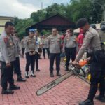 Kapolda Sumut Tinjau Kesiapan Ditsamapta dan Tegaskan Profesionalisme Personel Hadapi Situasi Darurat