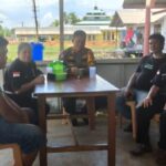 Kapolsek Matan Hilir Utara ngopi bareng tokoh masyarakat dengar keluhan warga