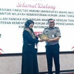 Mahasiswa UNWAHAS kunjungan ke Kemenkum Jawa Tengah bahas pengesahan perjanjian internasional