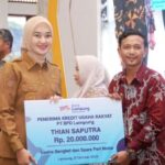 Wagub Jihan Nurlela Serahkan KUR ke Pelaku UMKM Lampung, Dorong Ekonomi Rakyat Bangkit