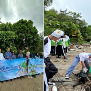 Semarak Sumpah Pemuda, LPSPL Serang Gelar Aksi Bersih Pantai dan Edukasi Laut