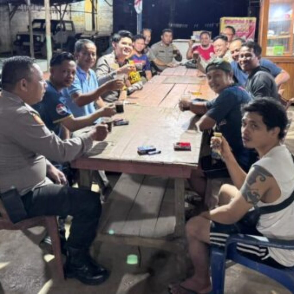Ngopi Bareng di Sandai, Kapolsek Dengar Keluhan Warga soal Narkoba hingga Balap Liar