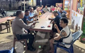 Ngopi Bareng di Sandai, Kapolsek Dengar Keluhan Warga soal Narkoba hingga Balap Liar