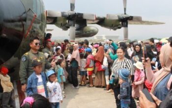 Ribuan Warga Padati Lanud Husein Sastranegara, Open Base TNI AU Jadi Magnet di HUT ke-80 TNI