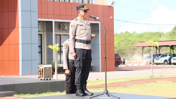 Kapolres Buton Utara AKBP Totok Budi pimpin launching Pamapta untuk perkuat pelayanan publik